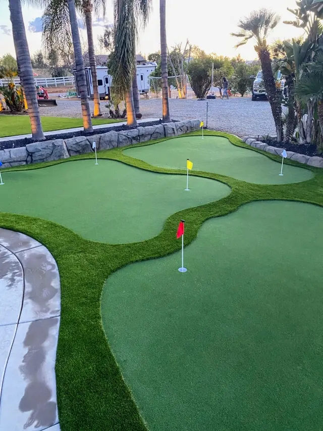 Multi-hole putting course in Perris, CA